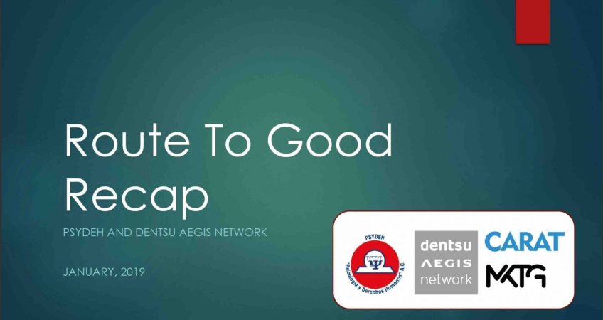 Route to Good with Dentsu Aegis Network