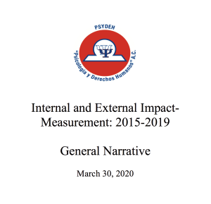 General Narrative Internal and External Impact Evaluation